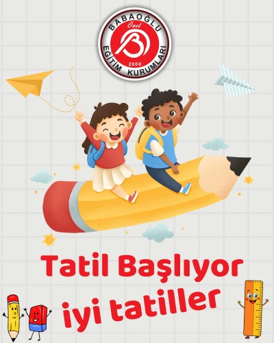 Yoğun bir dönemin ardından dinlenme ve yenilenme zamanı, İyi Tatiller!