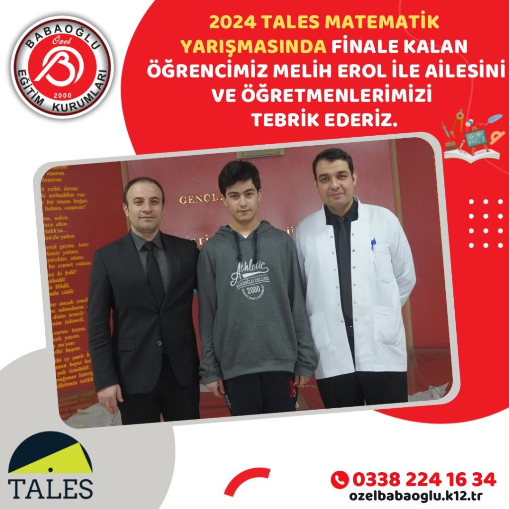 2024 TALES VE KANGURU BAŞARILARIMIZ