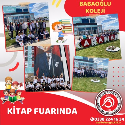 BABAOĞLU KOLEJİ KİTAP FUARINDA