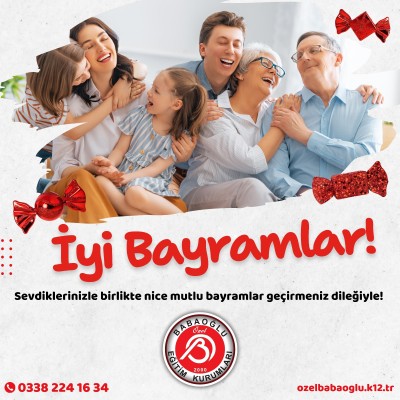 KURBAN BAYRAMIMIZ KUTLU OLSUN. İYİ BAYRAMLAR