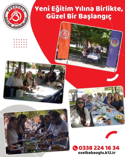 Yeni Eğitim Yılına Birlikte, Güzel Bir Başlangıç!
