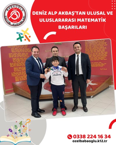 Ulusal ve Uluslararası Matematik Başarılarılarımız!
