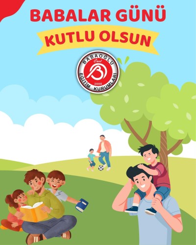 Hayatımıza değer katan tüm babaların Babalar Günü’nü kutluyor, sağlık ve mutluluk dolu nice güzel günler diliyoruz.