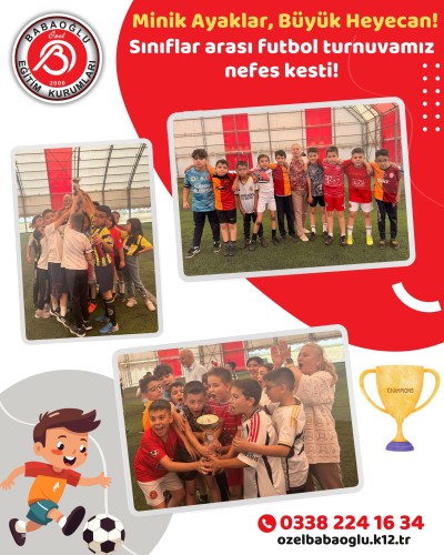 İlkokul Sınıflar Arası Futbol Turnuvamız sona erdi! İlkokul Sınıflar Arası Futbol Turnuvamız sona erdi!
