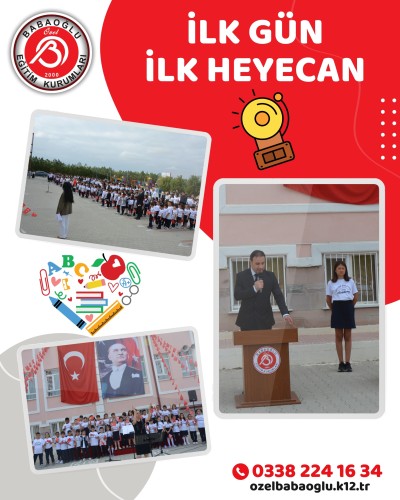 2025-2026 eğitim öğretim yılına öğrencilerimizin heyecanı ve coşkusuyla başladık.