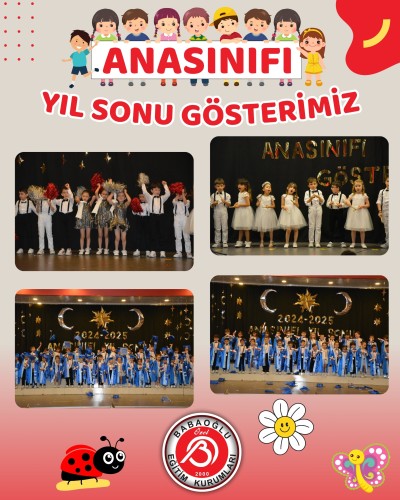 Minik yüreklerimizle büyük bir yılın finalini yaptık! Minik yüreklerimizle büyük bir yılın finalini yaptık!