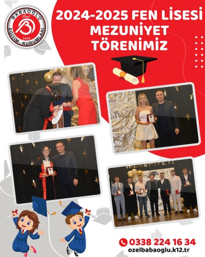 FEN LİSESİ MEZUNARIMIZ!! FEN LİSESİ MEZUNARIMIZ!!