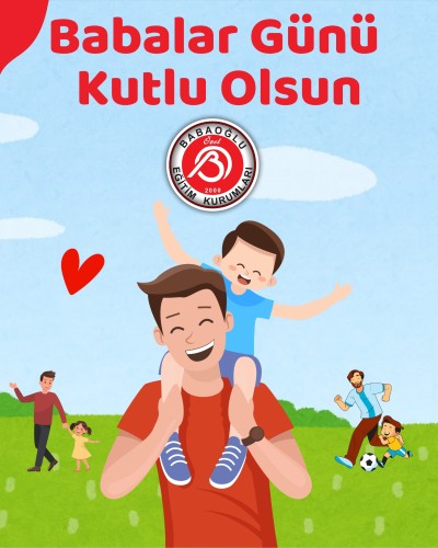 Tüm babalarımızın Babalar Günü kutlu olsun. 