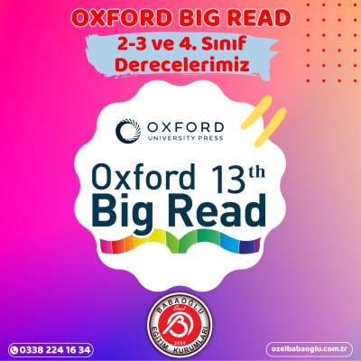 OXFORD BIG READ 2-3 VE 4. SINIF DERECELERİMİZ 2023